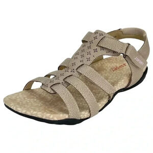 JSport by Jambu Mia Faux Leather Strappy Womens Sandals Size 7M